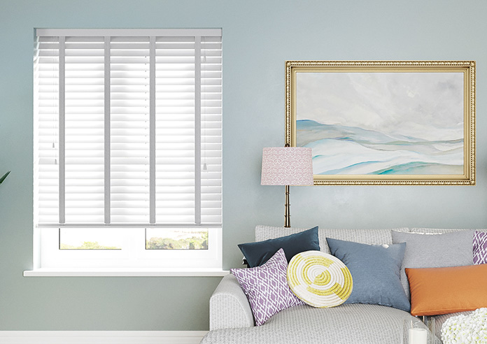 Ecowood Deluxe, Blizzard Grey Satin - Venetian Blind - Image 3